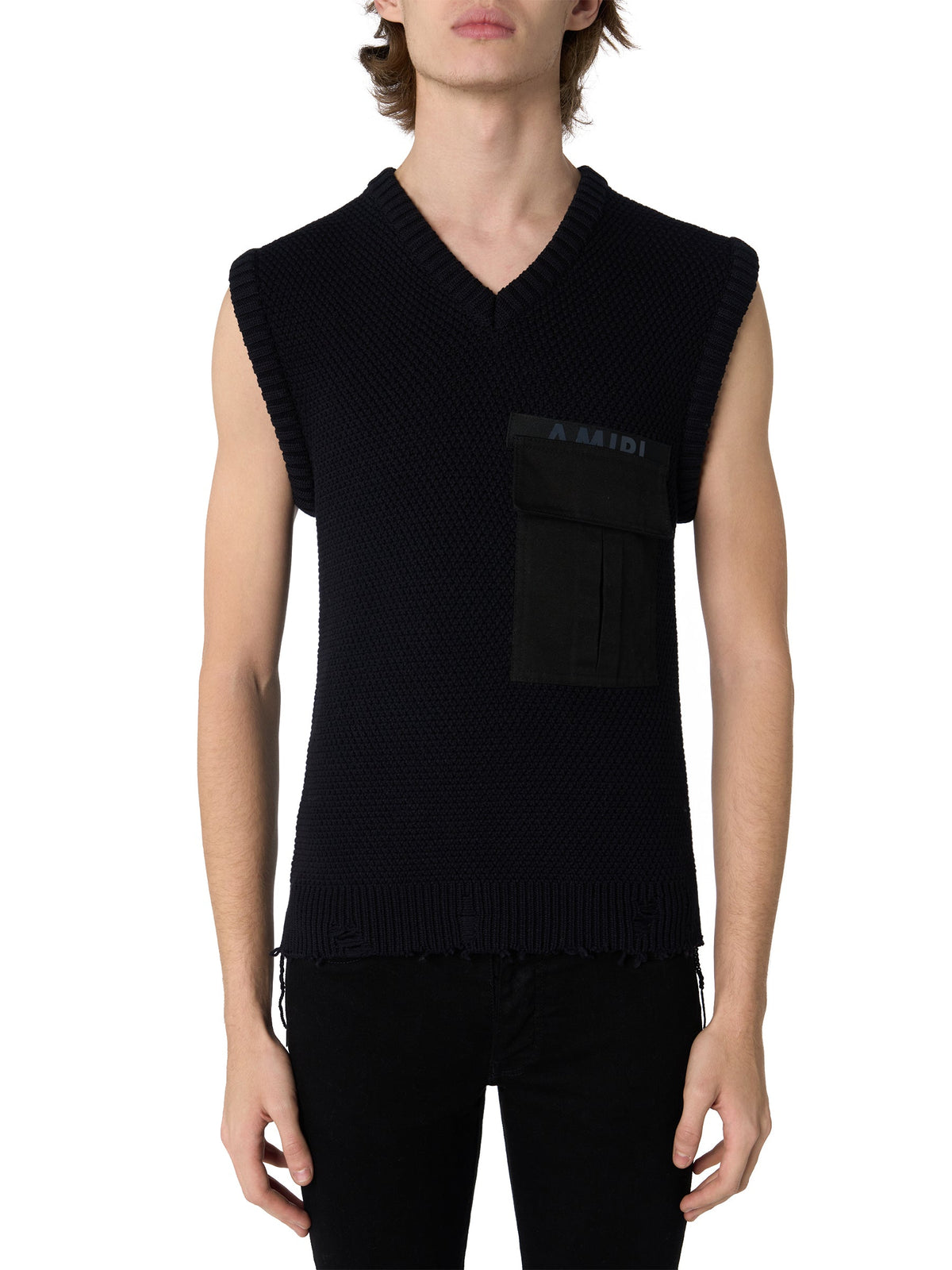 PRINTED MILITARY VEST