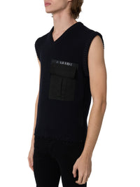 PRINTED MILITARY VEST