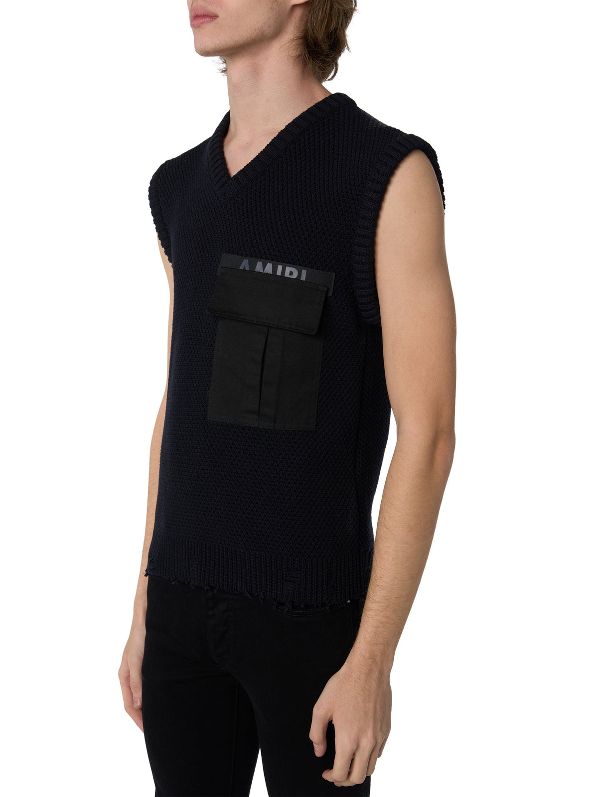 PRINTED MILITARY VEST
