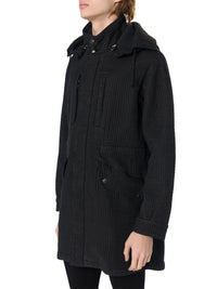 QUILTED FISHTAIL PARKA