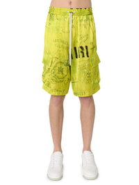 ARMY STENCIL CARGO SHORT