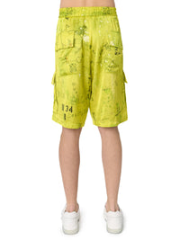 ARMY STENCIL CARGO SHORT