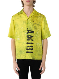 ARMY STENCIL CAMP SHIRT