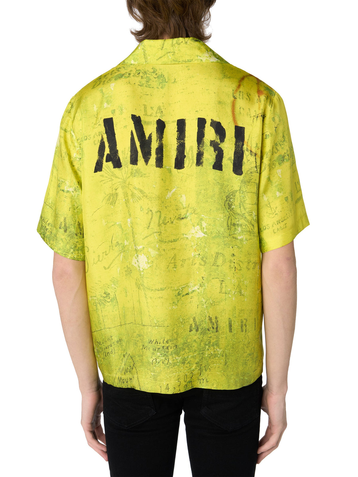 ARMY STENCIL CAMP SHIRT