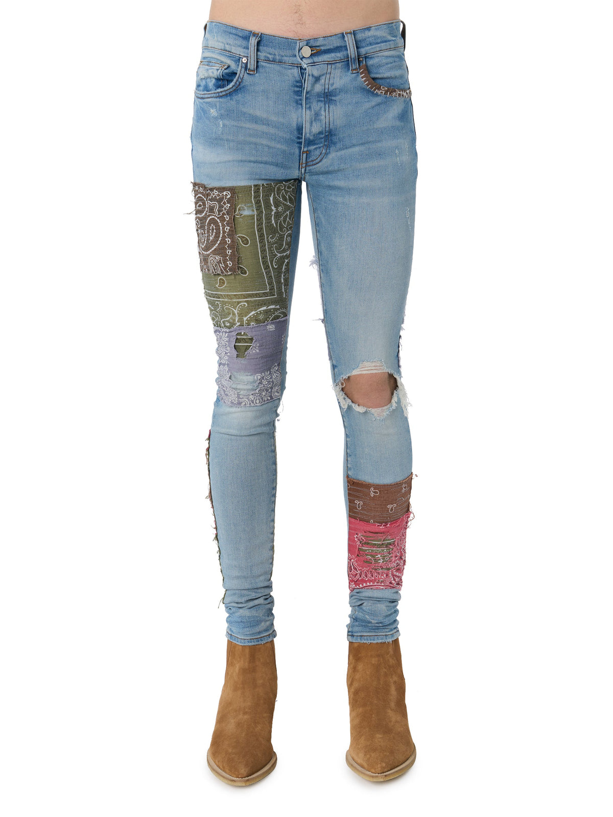 BANDANA ART PATCH JEAN