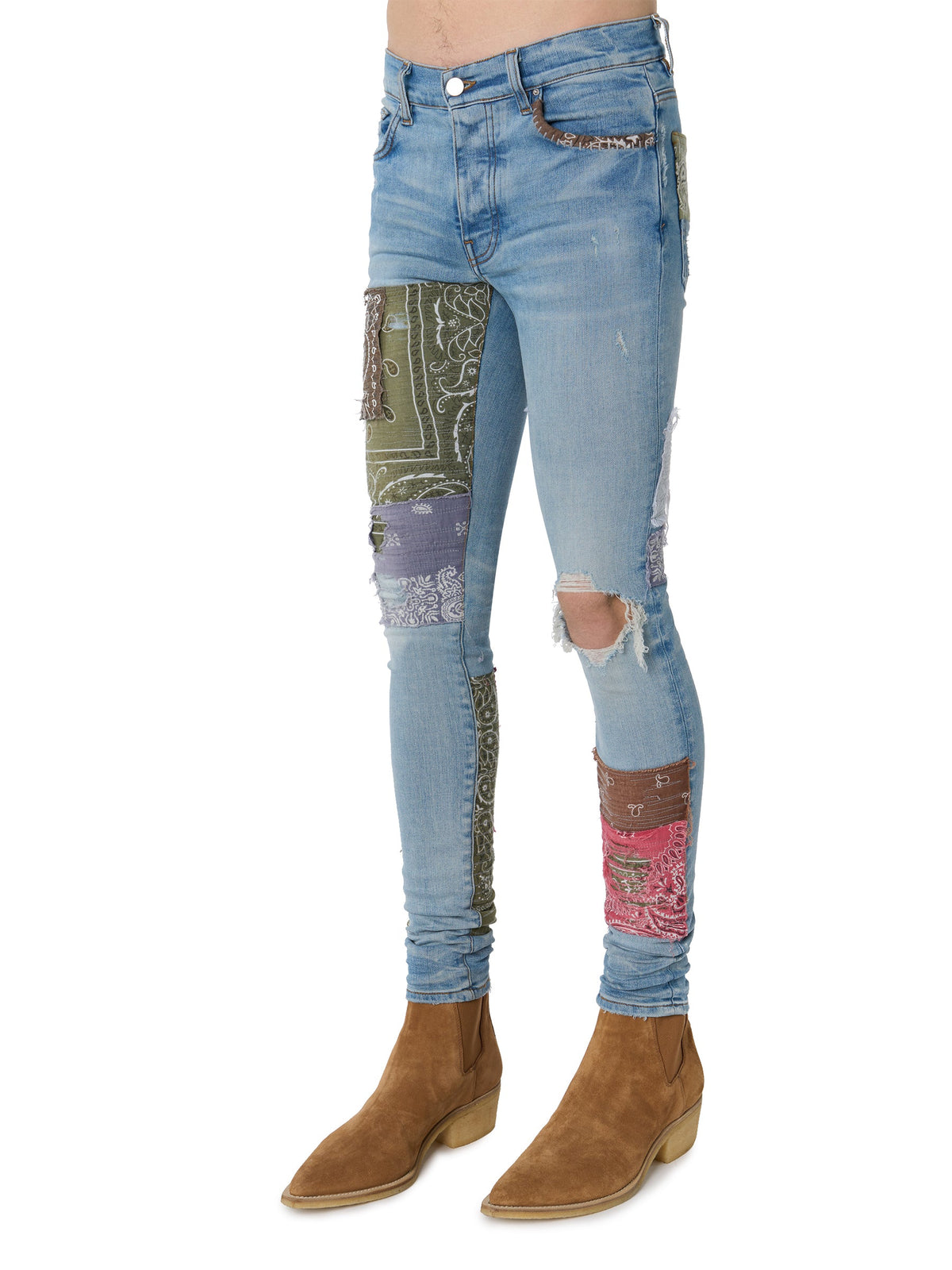 BANDANA ART PATCH JEAN
