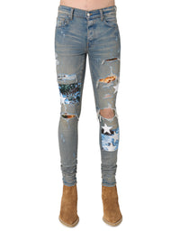HAWAIIAN STAR ART PATCH JEAN