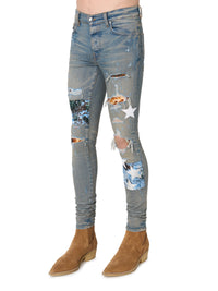 HAWAIIAN STAR ART PATCH JEAN