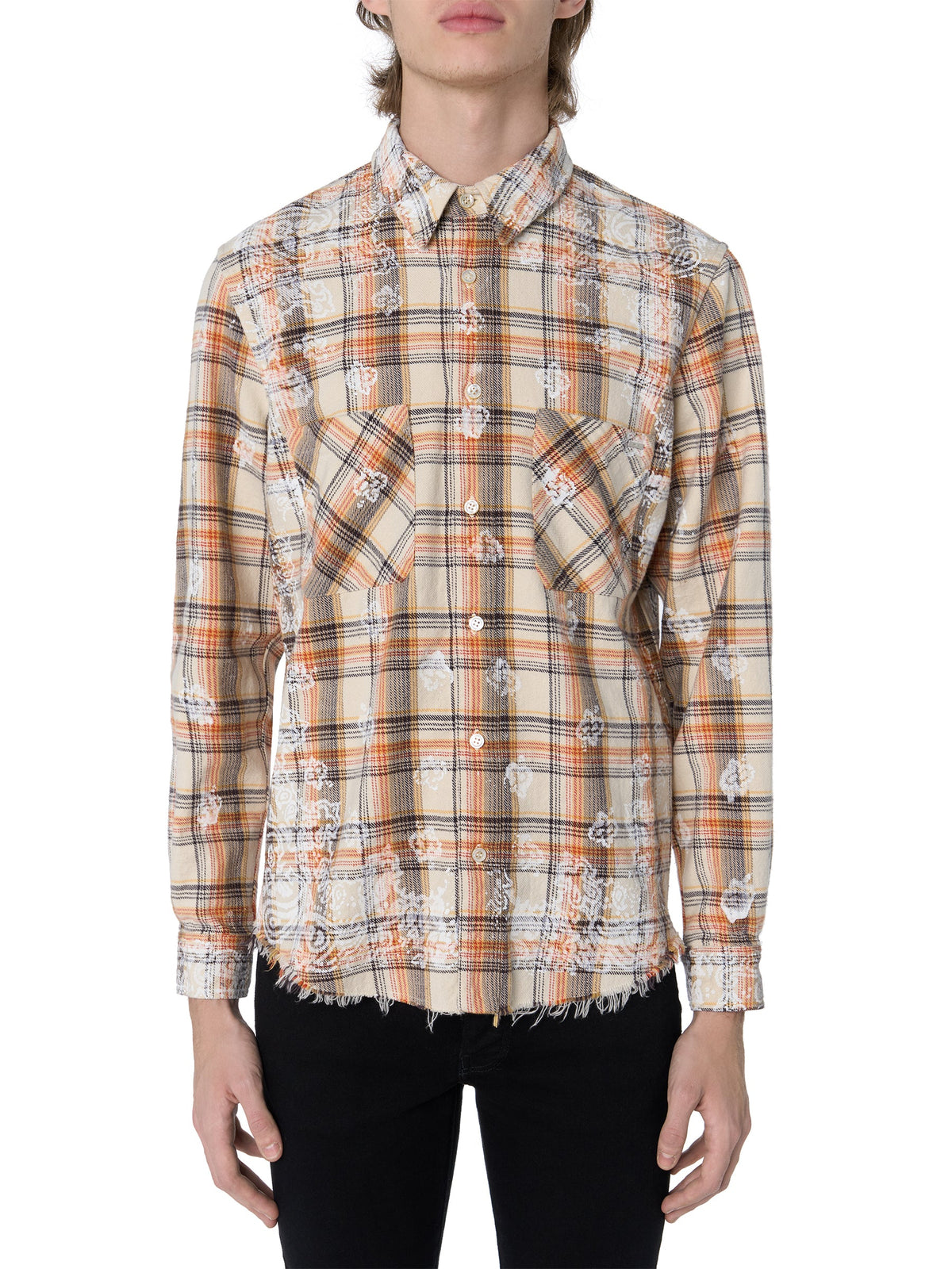 BLEACH BANDANA PLAID