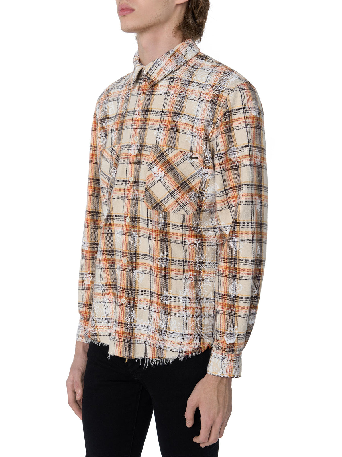 BLEACH BANDANA PLAID