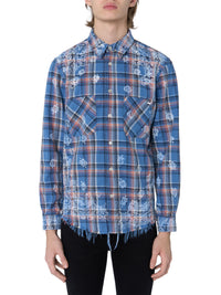 BLEACH BANDANA PLAID