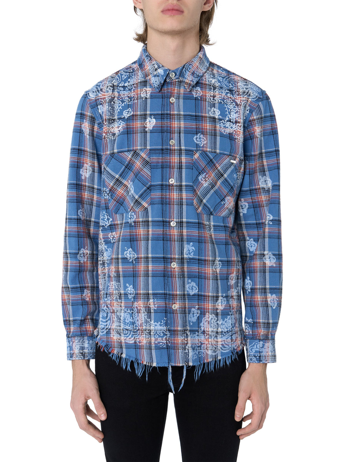 BLEACH BANDANA PLAID