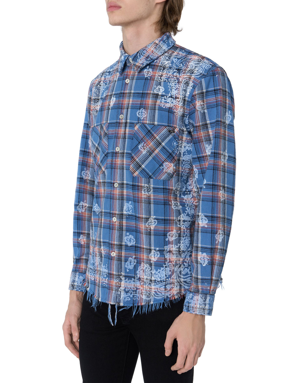 BLEACH BANDANA PLAID
