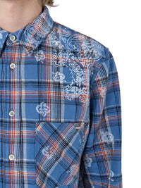 BLEACH BANDANA PLAID