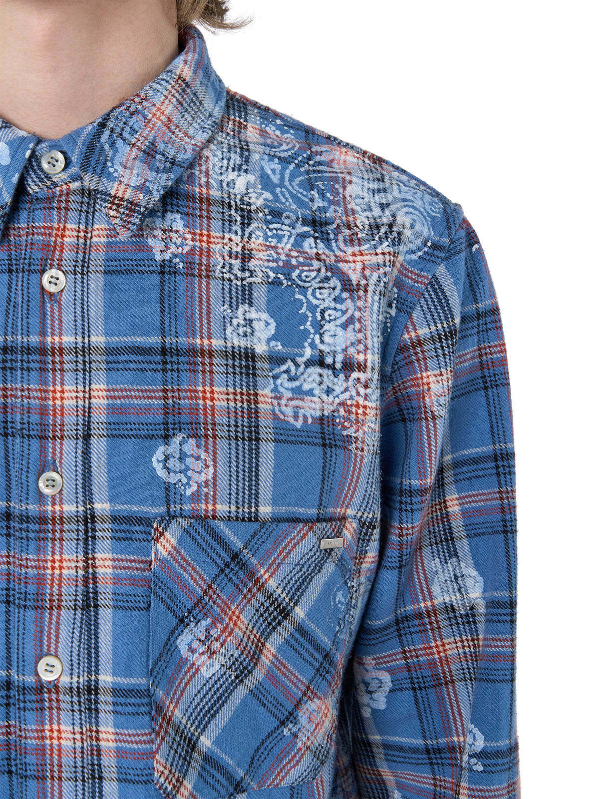 BLEACH BANDANA PLAID