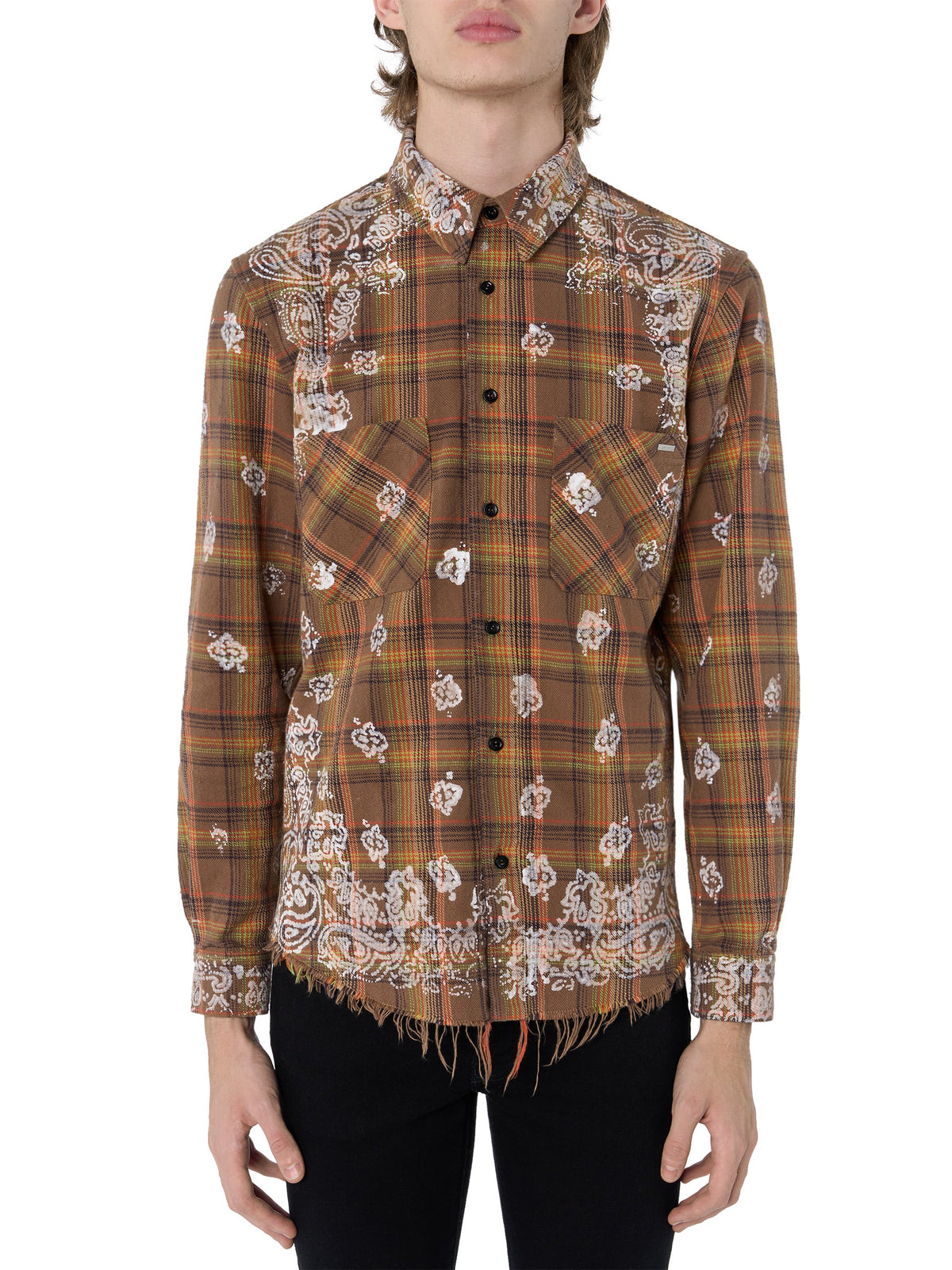 BLEACH BANDANA PLAID