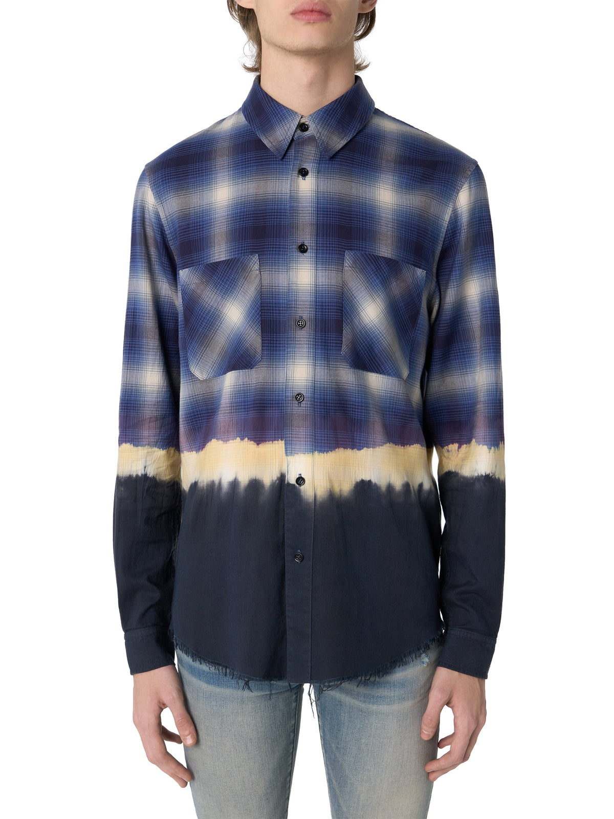 BLEACH BANDANA PLAID