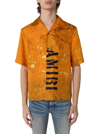 ARMY STENCIL CAMP SHIRT