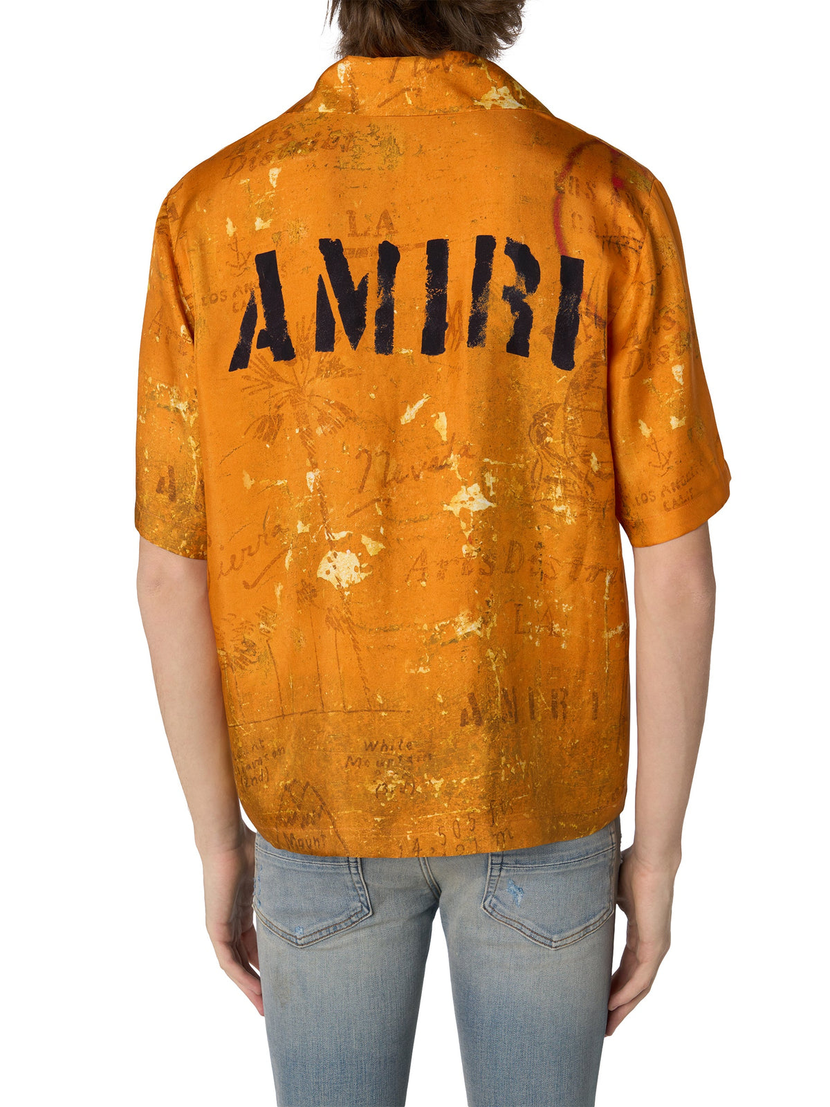 ARMY STENCIL CAMP SHIRT