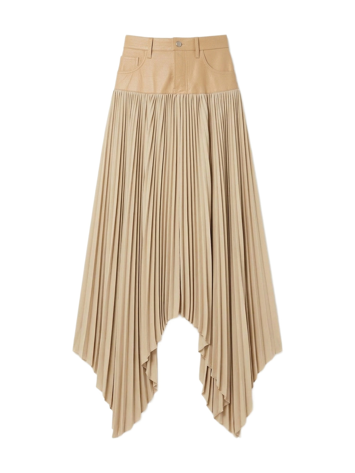 HYBRID PLEATED SKIRT