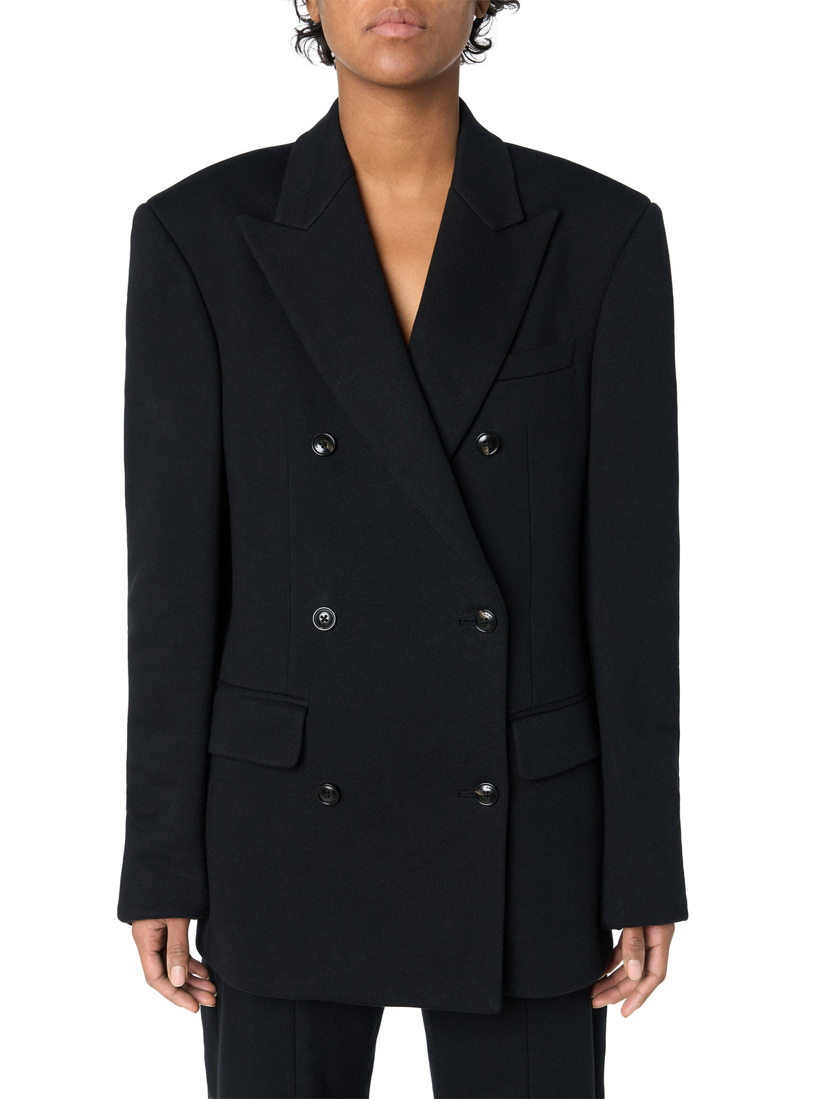 DOUBLE BREASTED BLAZER