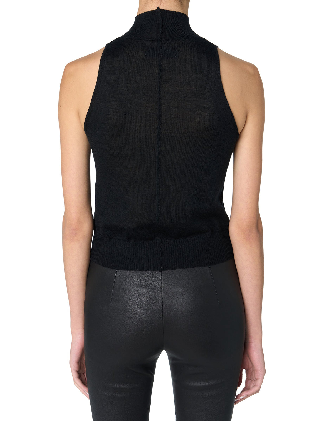 MOCK NECK HALTER