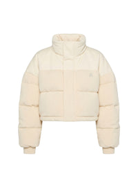 KNIT PUFFER JACKET