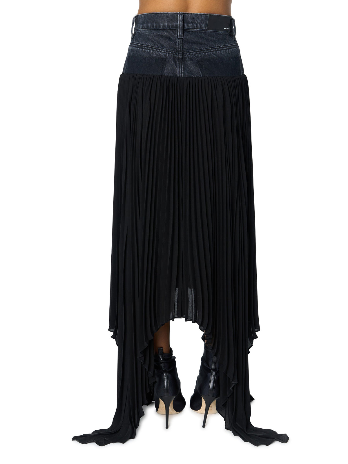HYBRID PLEATED SKIRT