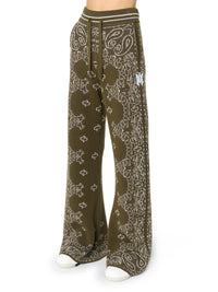 BANDANA KNIT SWEATPANT