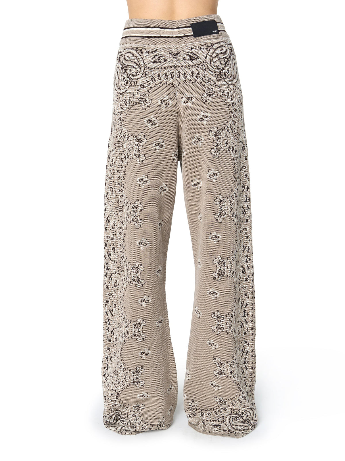 BANDANA KNIT SWEATPANT