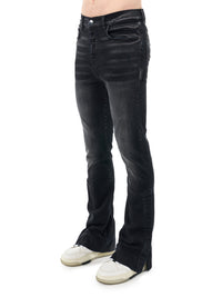 STACKED FLARE JEAN