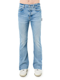 STACKED FLARE JEAN