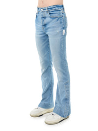 STACKED FLARE JEAN