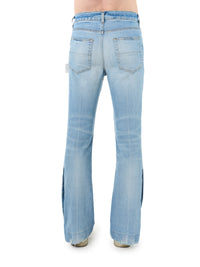STACKED FLARE JEAN