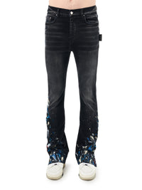 PAINT SPLATTER FLARE JEAN
