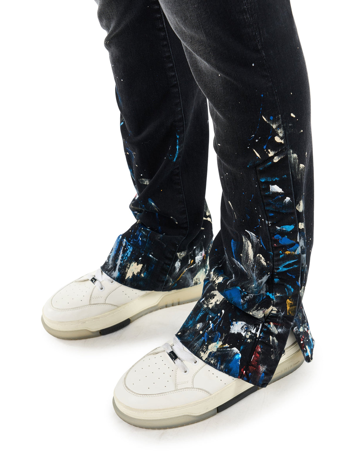 PAINT SPLATTER FLARE JEAN