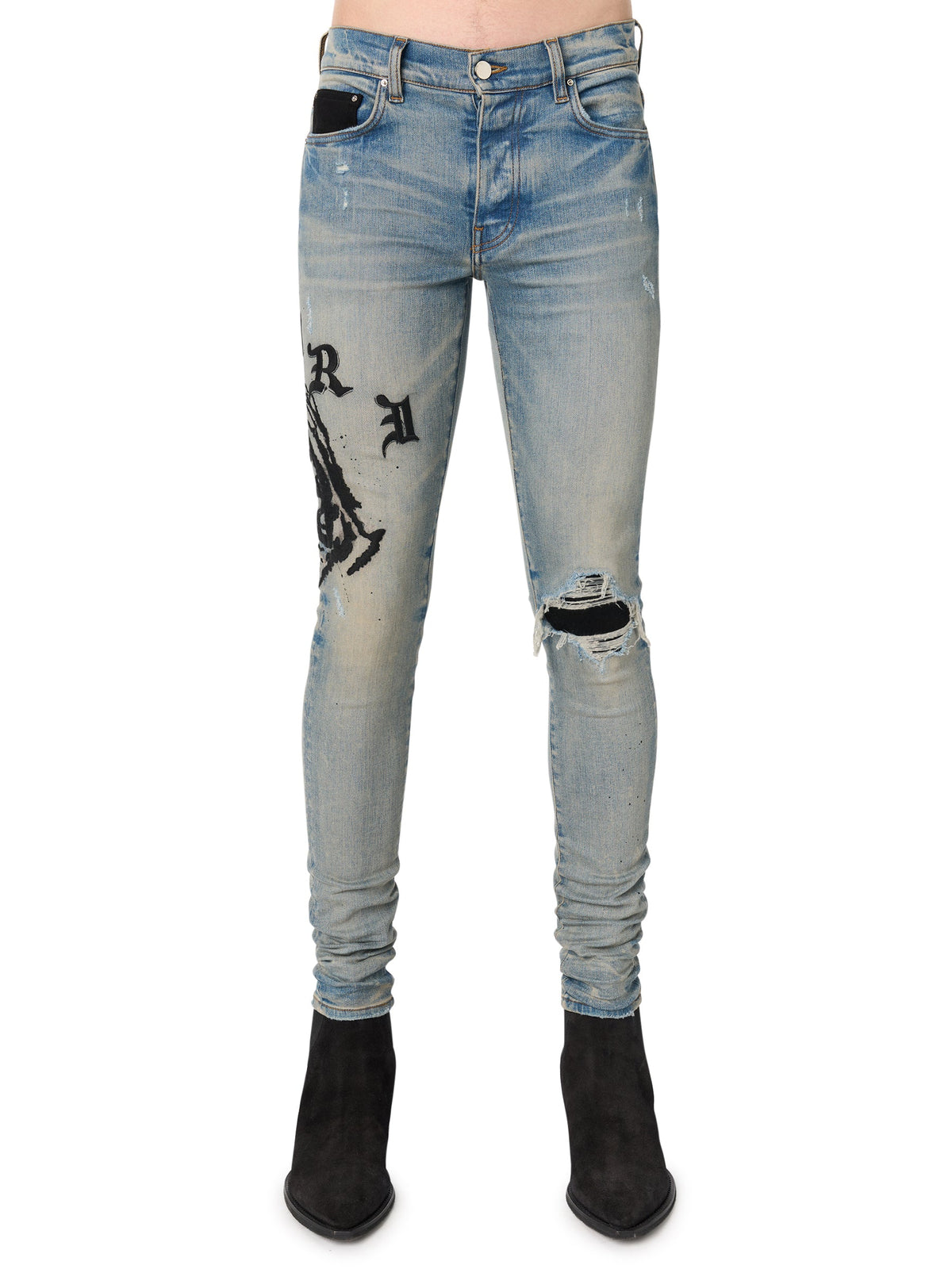 WES LANG REAPER LOGO JEAN
