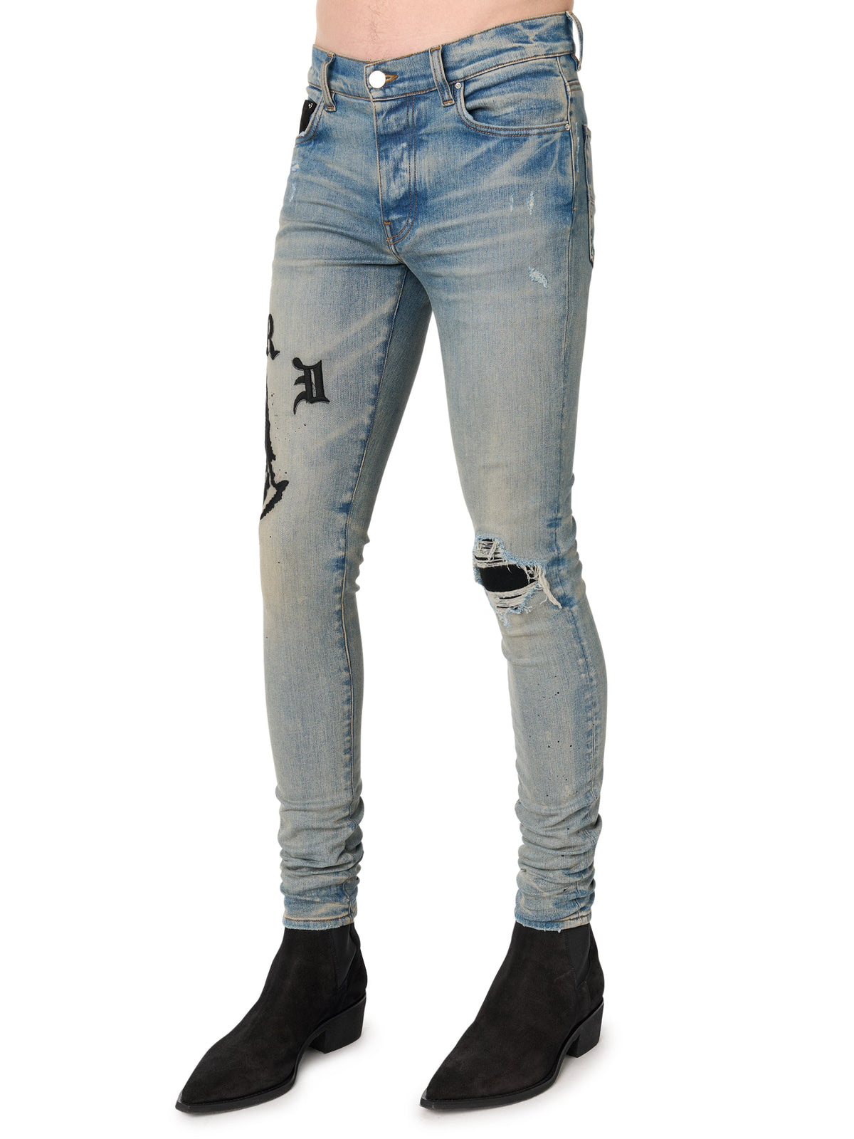 WES LANG REAPER LOGO JEAN