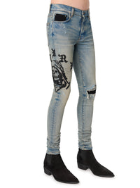 WES LANG REAPER LOGO JEAN