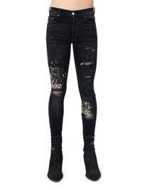 ARTPATCH PAINT/CHECKER JEAN