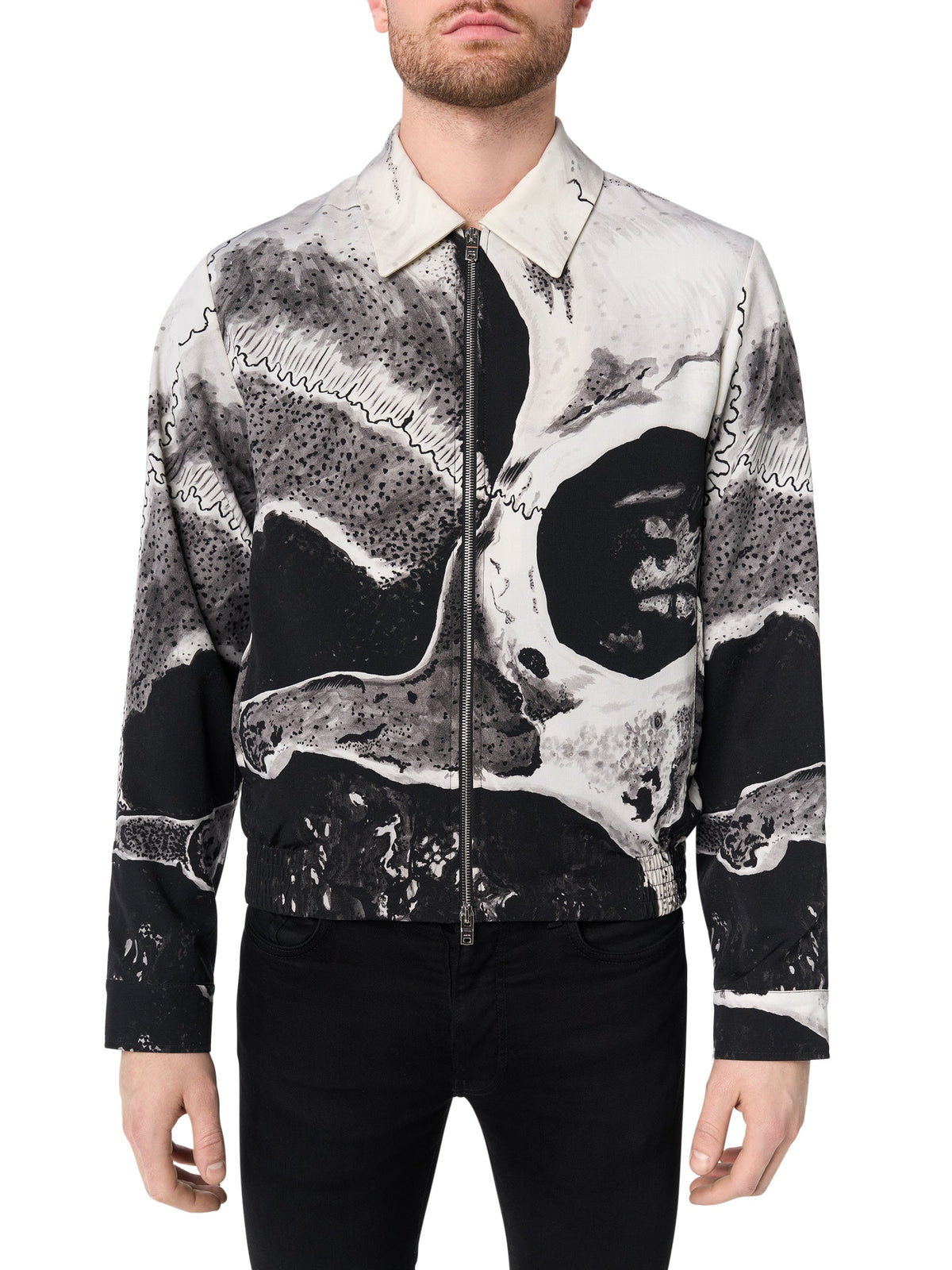 WES LANG BIG SKULL BLOUSON