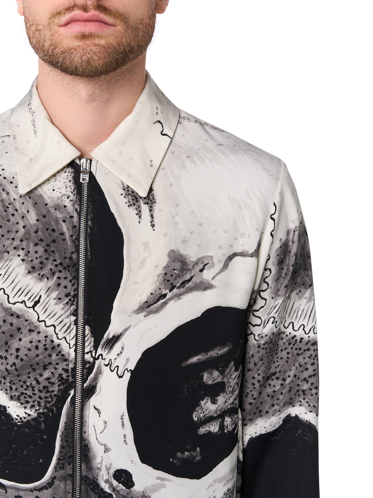WES LANG BIG SKULL BLOUSON