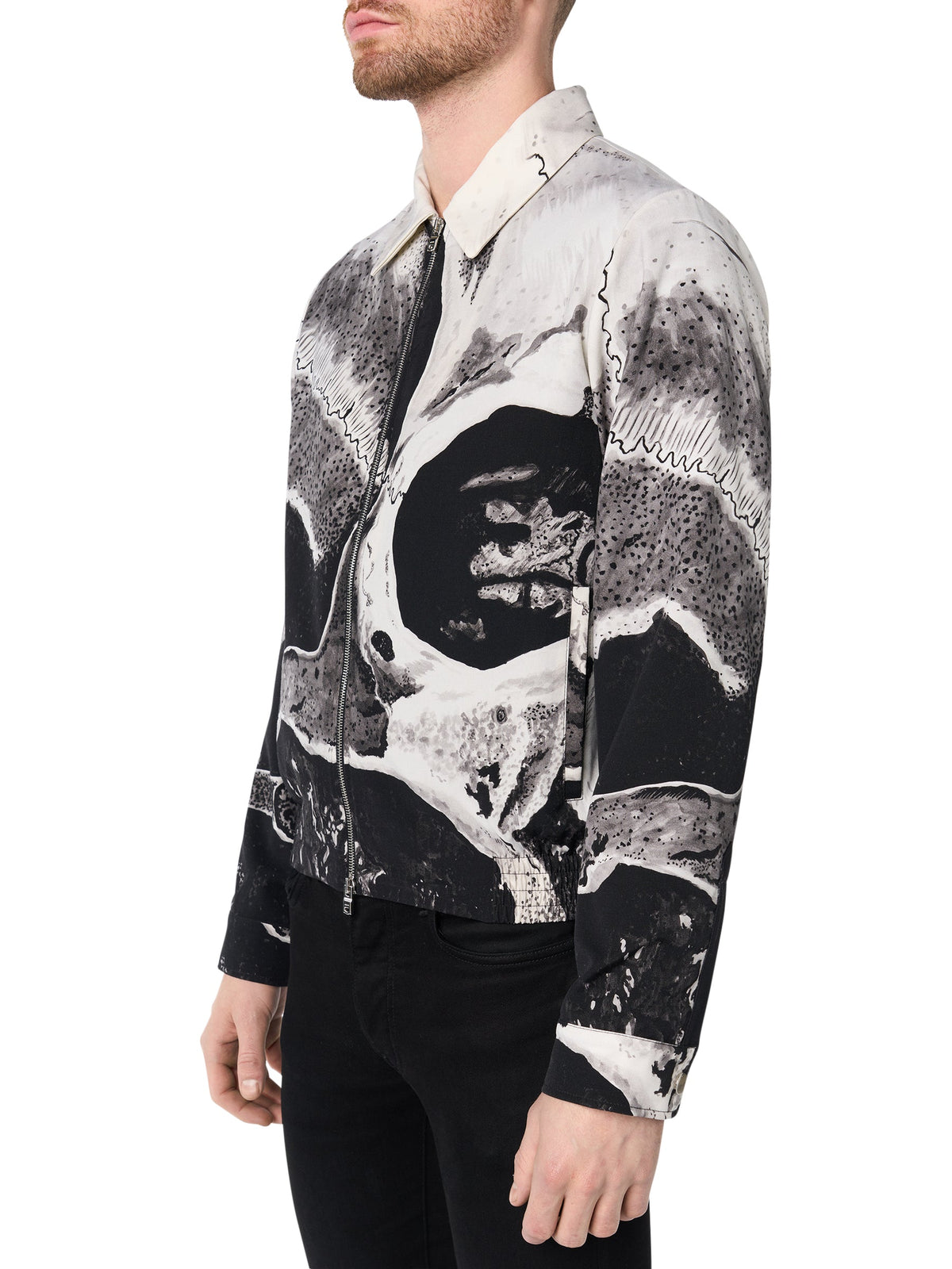 WES LANG BIG SKULL BLOUSON