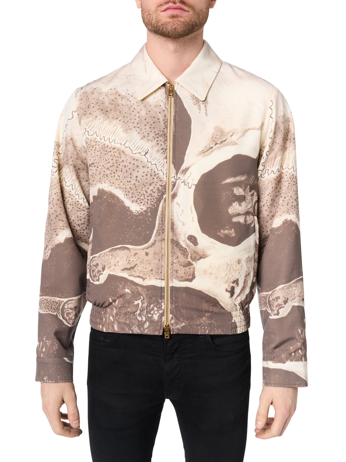 WES LANG BIG SKULL BLOUSON