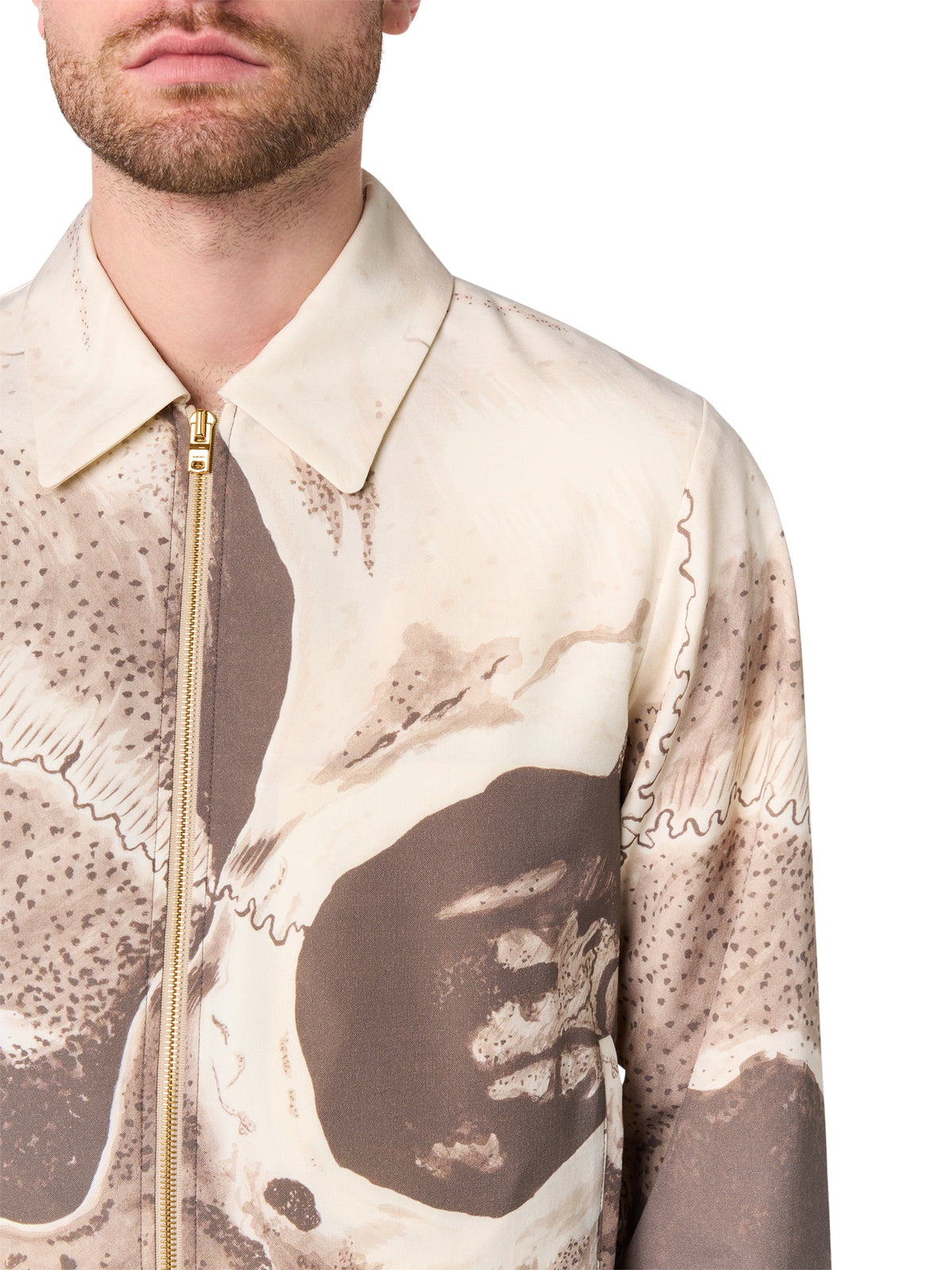 WES LANG BIG SKULL BLOUSON