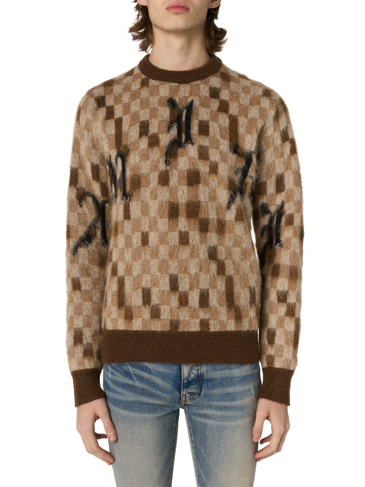 AMIRI IMPERFECT CHECK CREW
