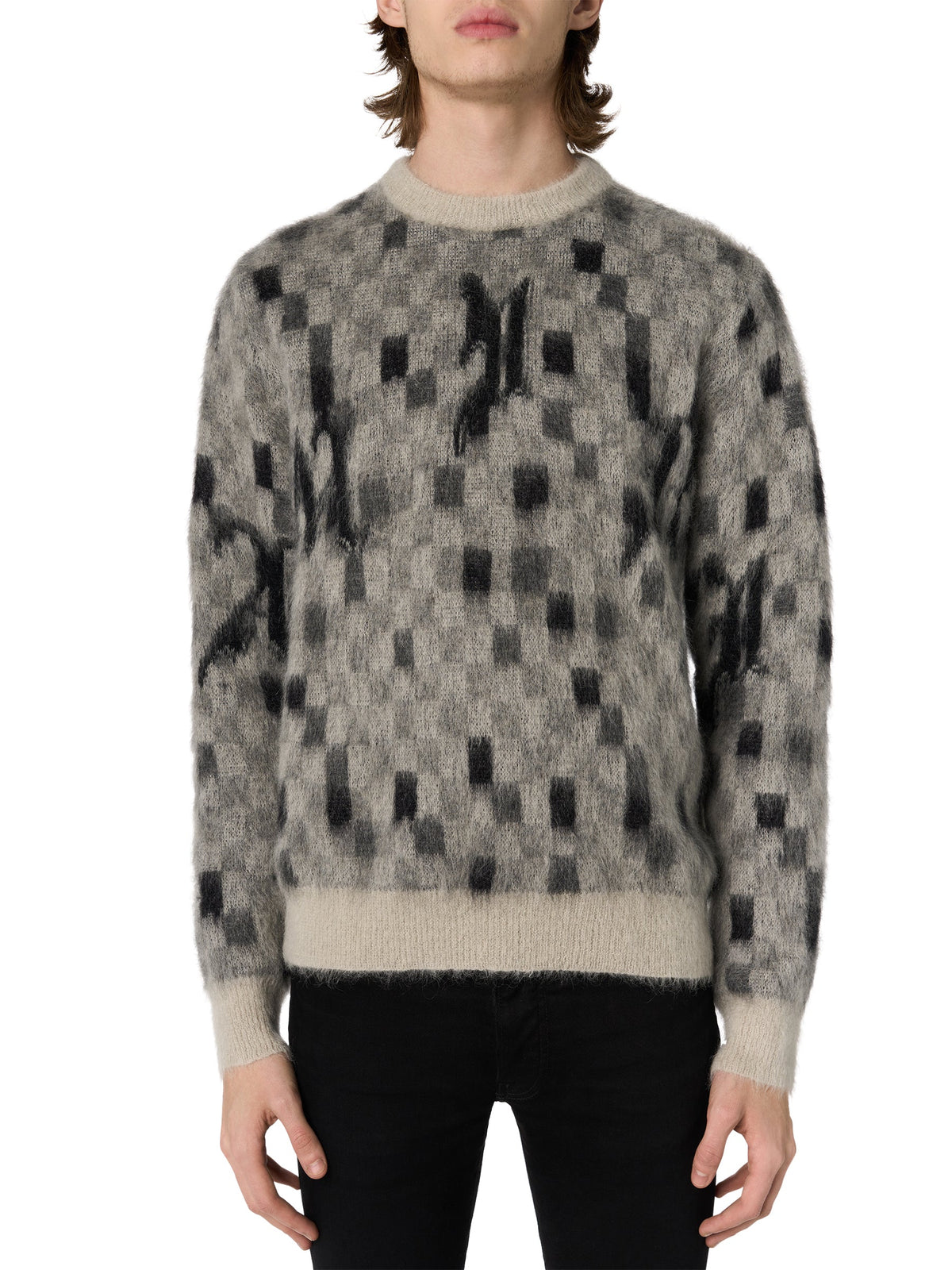 AMIRI IMPERFECT CHECK CREW