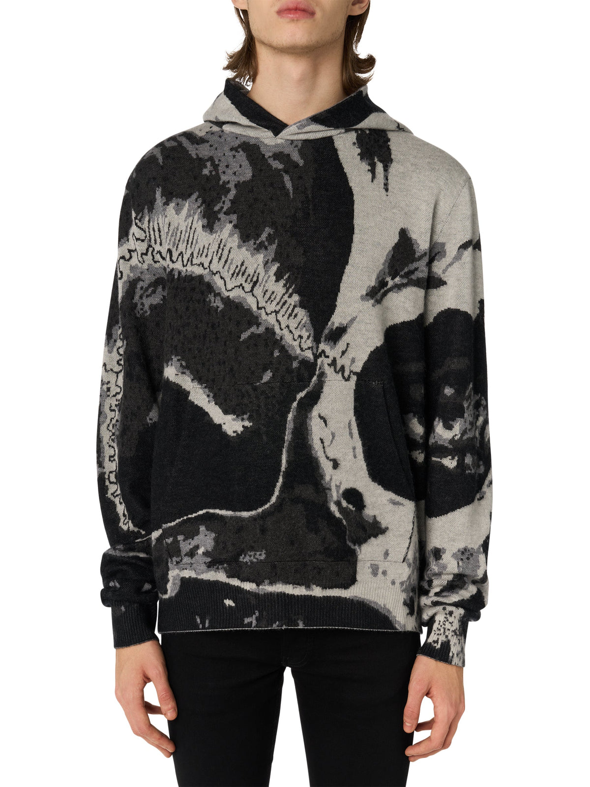 ABSTRACT SKULL HOODIE