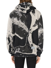 ABSTRACT SKULL HOODIE