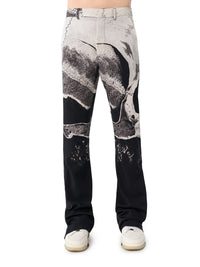 BIG SKULL FLARE PANTS